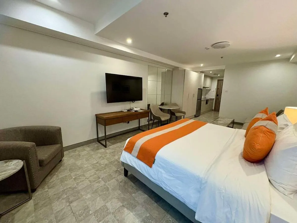 Sheryll Escapes - La Grande Phase 2, Grand Studio 516 With Balcony, Wifi & Netflix Ángeles Apartamento